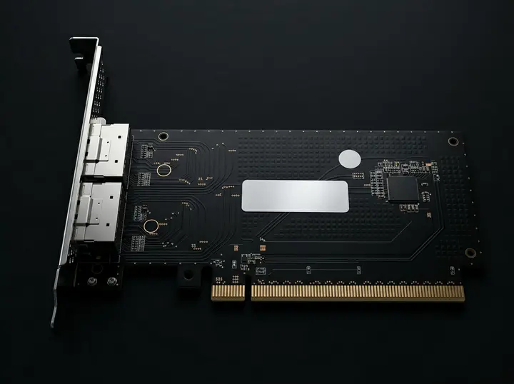 Комплектующее PCIe 4.0 x16 адаптер с 2× SlimSAS 8654 для внешней видеокарты