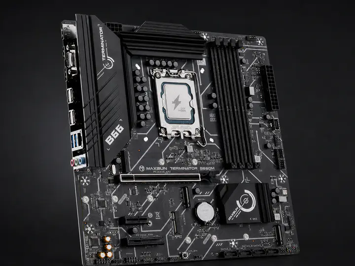 Процессор мутант Intel Core i9-13900HX + MAXSUN B660 Terminator