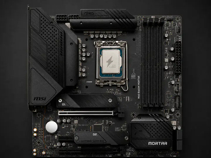 Процессор мутант Intel Core i9-13900HX + MSI B660 Mortar