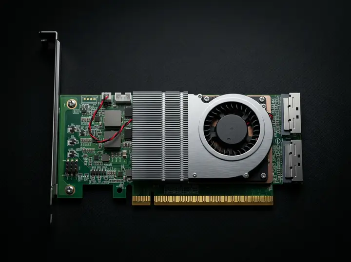 PCIe 5.0 Retimer-карта MCIO x16/x8 для видеокарт и SSD