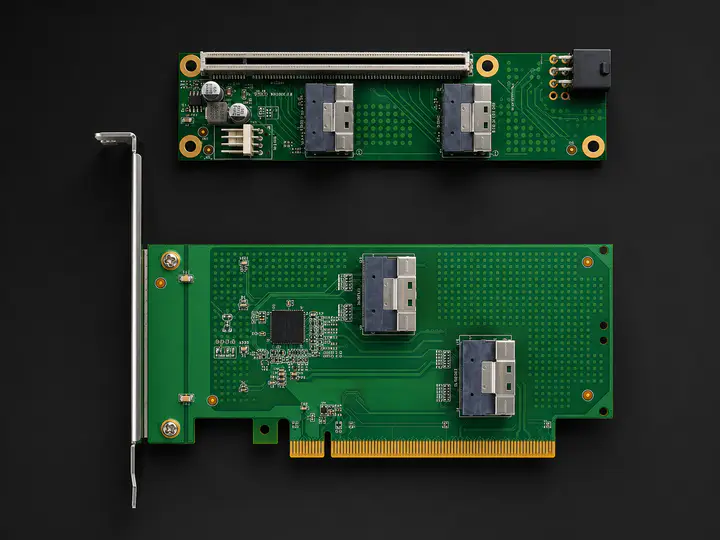 Комплект адаптера PCIe без кабелей