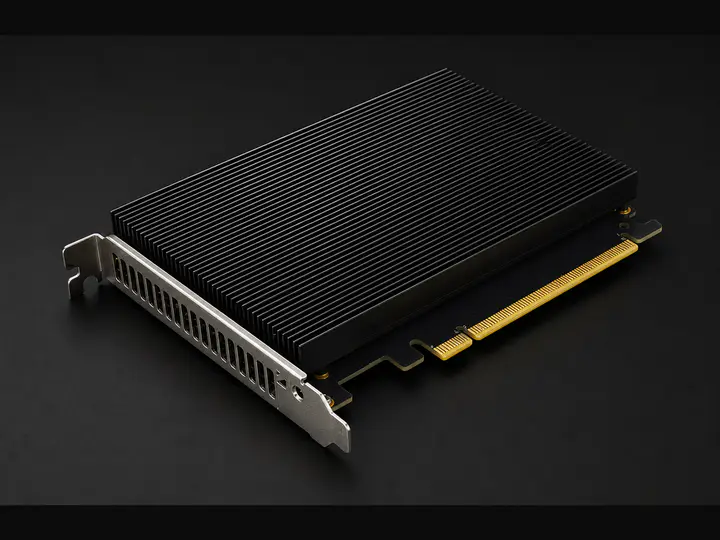 Адаптер PCIe 4.0 x16 на 4× NVMe M.2 — direct bifurcation (LOTES, PEX8747)