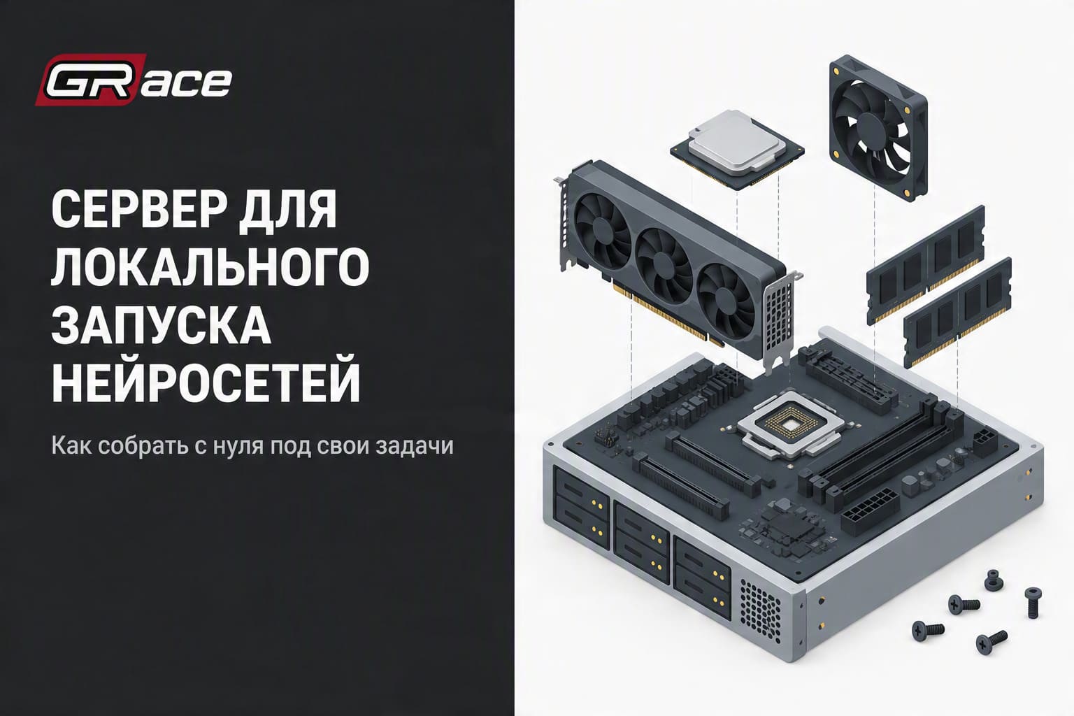 Как собрать сервер для локального запуска нейросетей с нуля